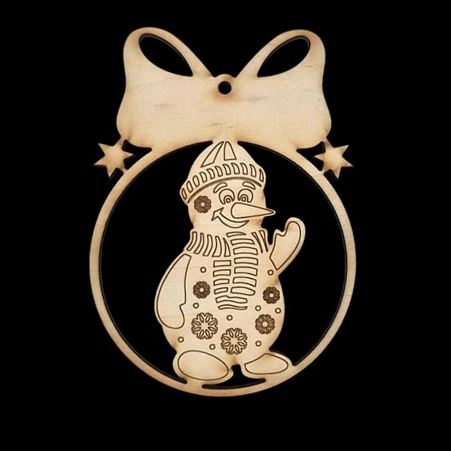 BOULE BONHOMME DE NEIGE DECOR NOEL