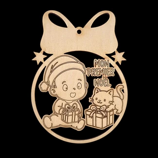 BOULE PREMIER NOËL CHAT